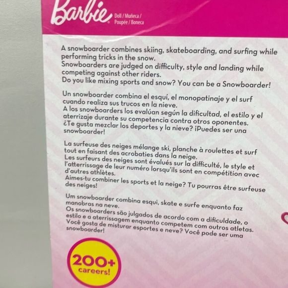 Barbie You Can Be Anything Snowboarder Doll & Accessories - Picture 3 of 5